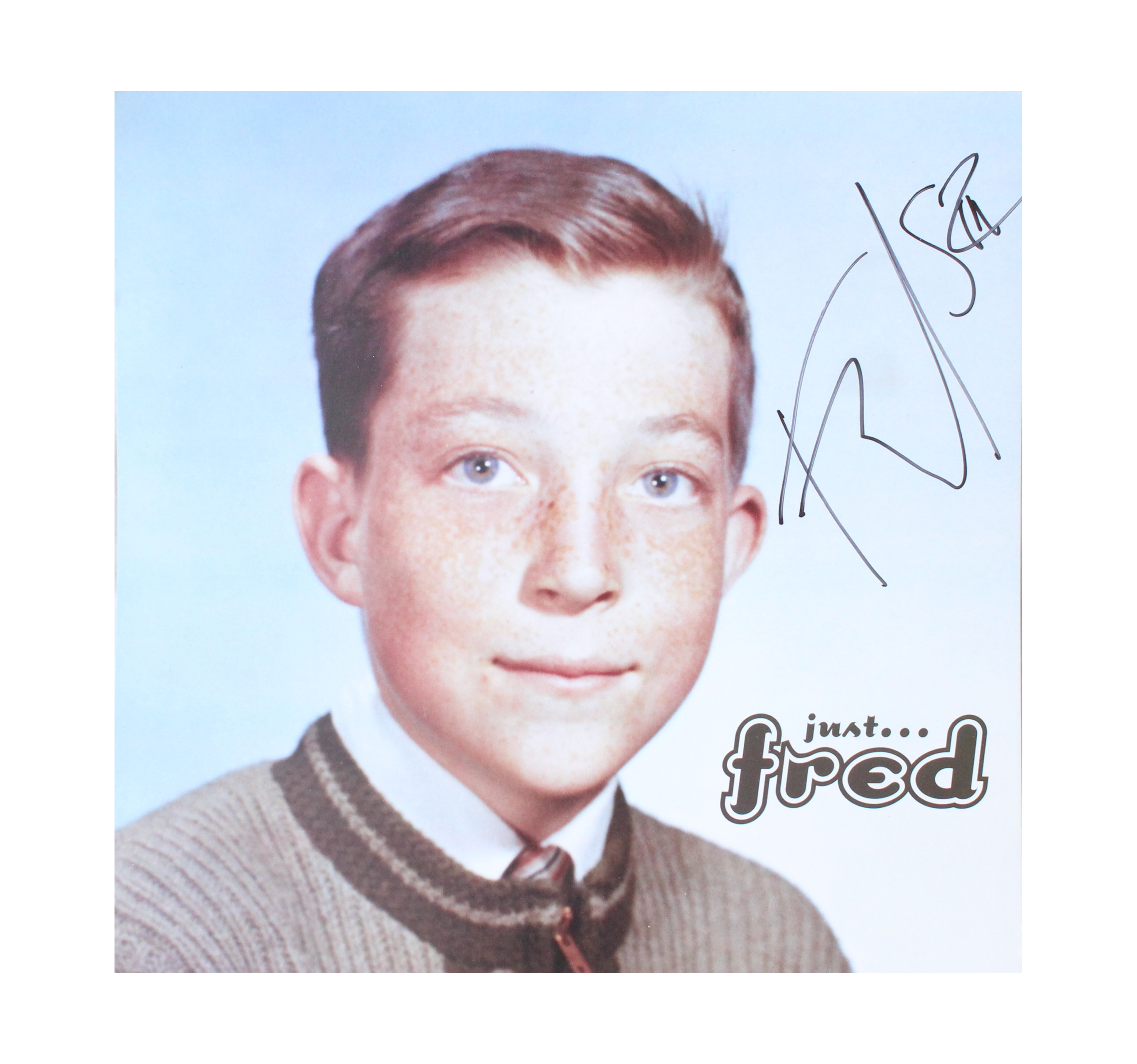 "Just Fred" Signed Album Cover