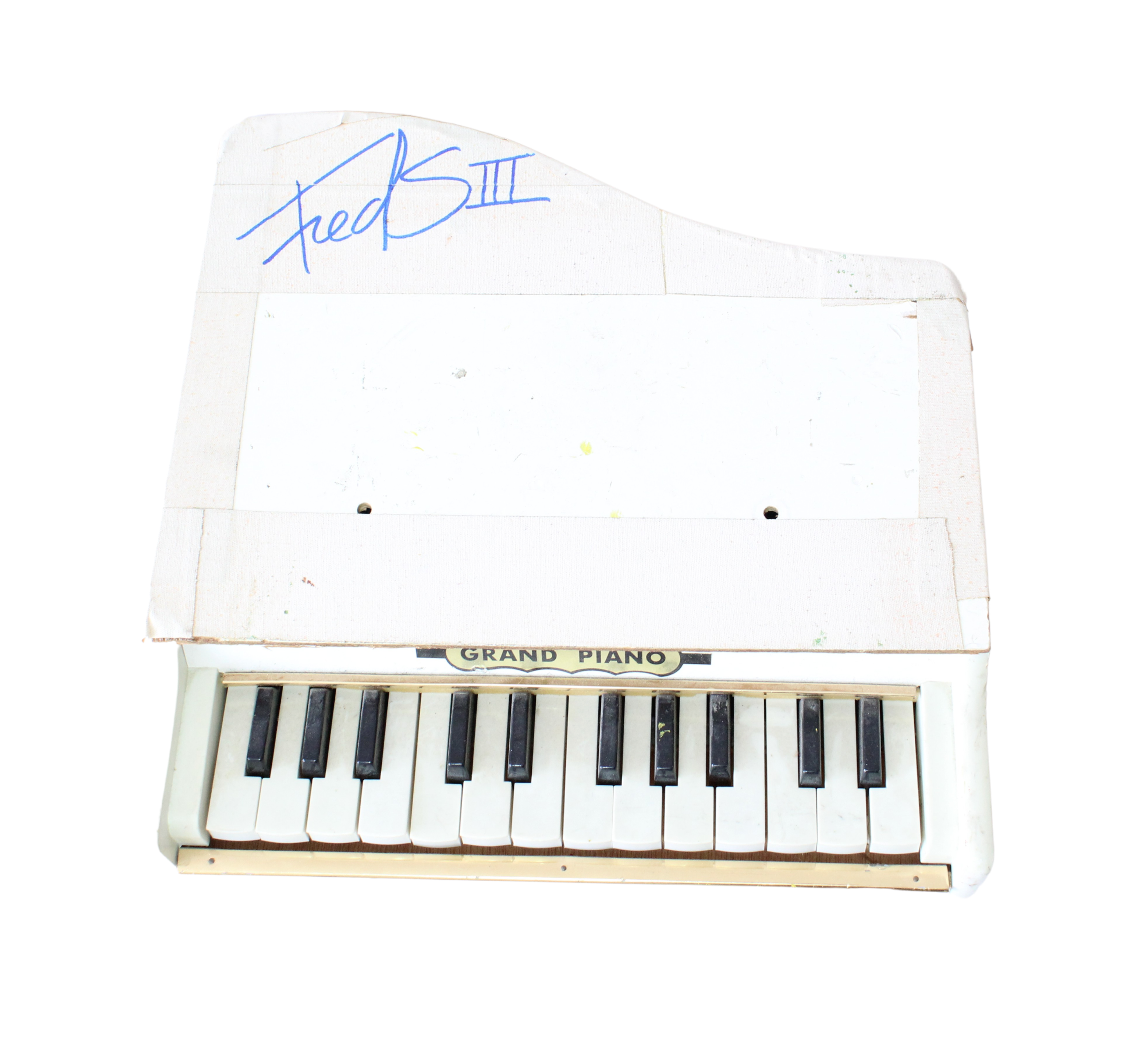 Fred Schneider's Signed Mini Piano