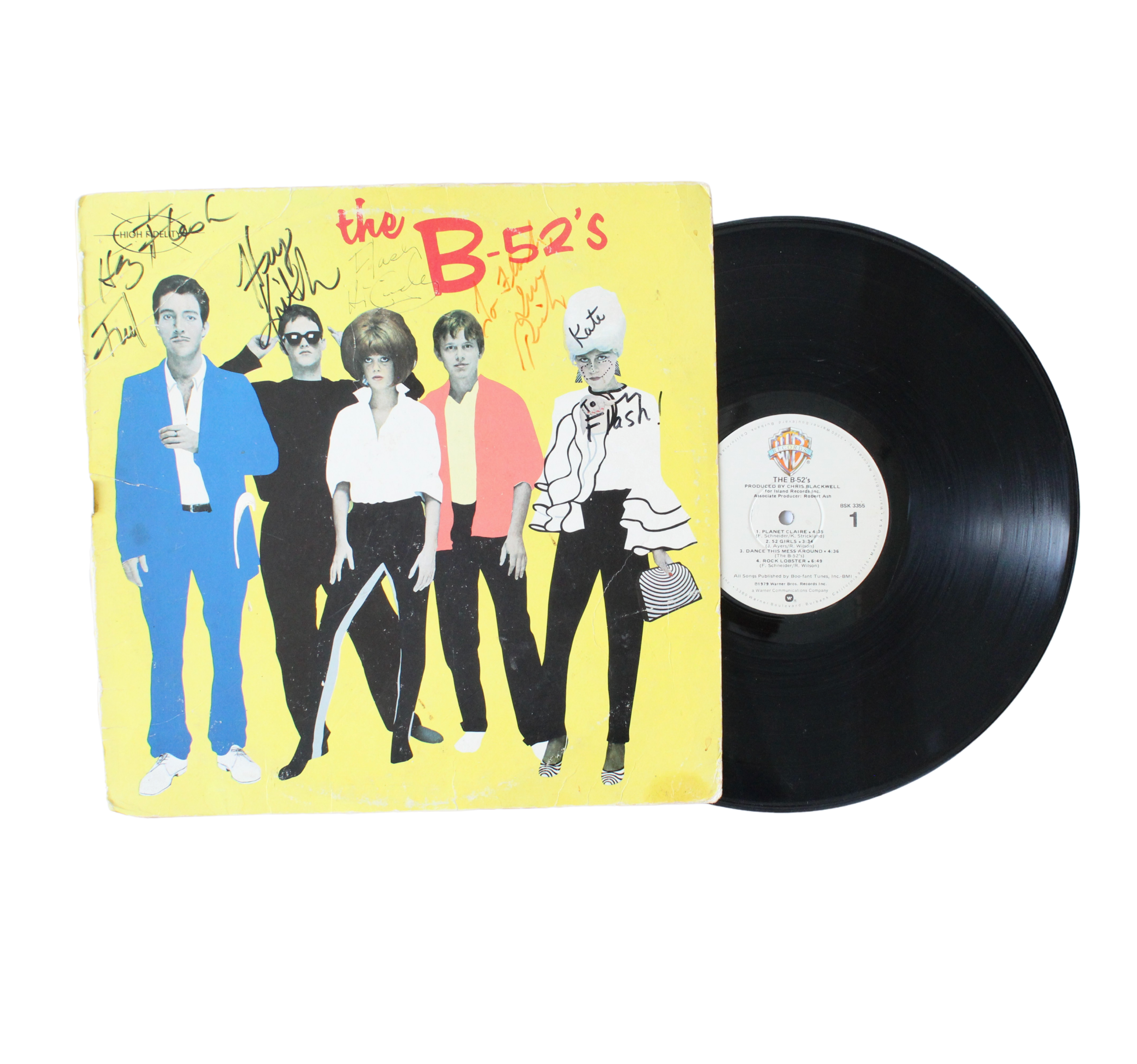 B-52's Signed Vinyl