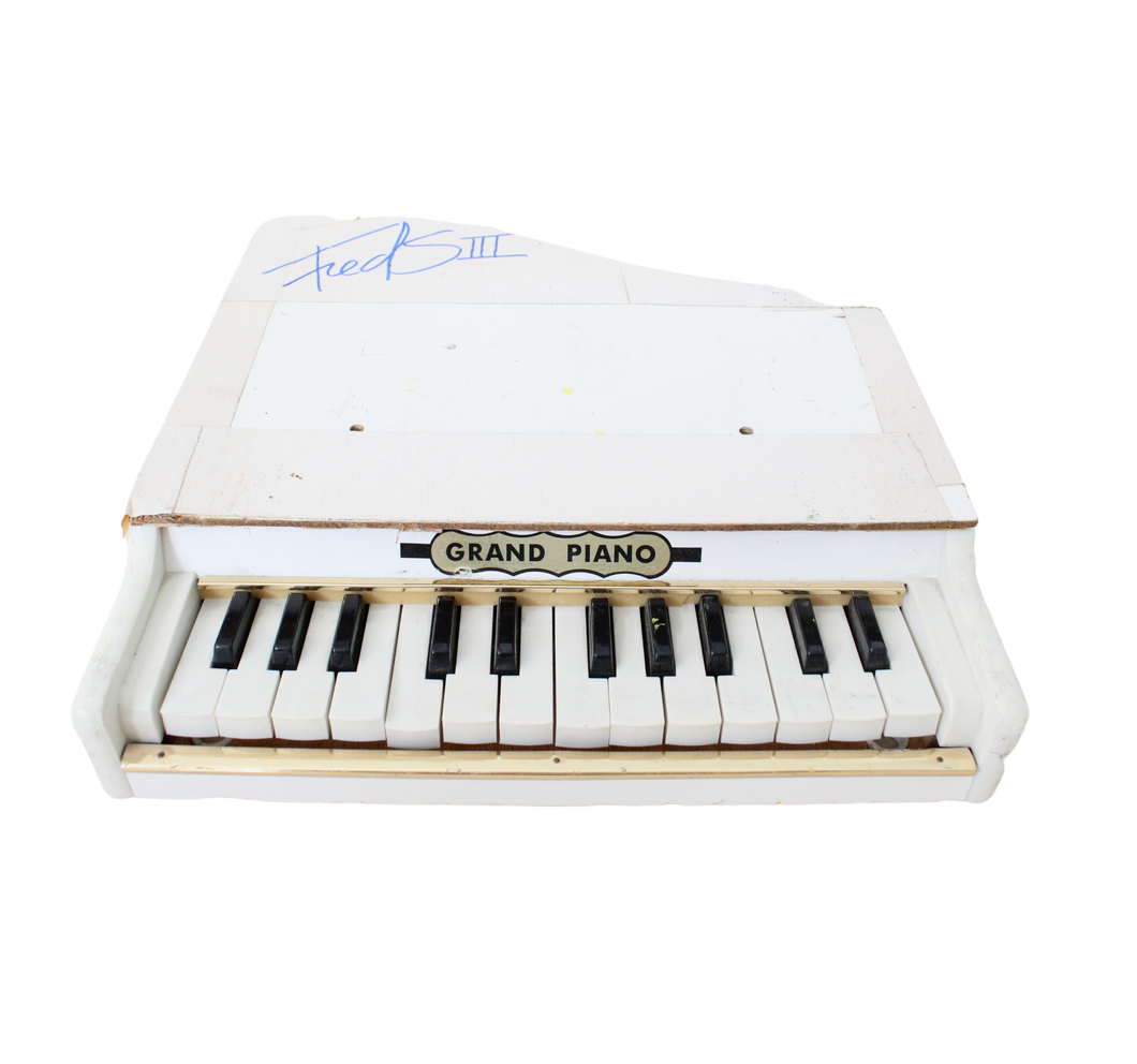 Fred Schneider's Signed Mini Piano